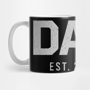 Dad Est 2024 New Dad Soon to be Dad Anniversary Fathers Day Mug